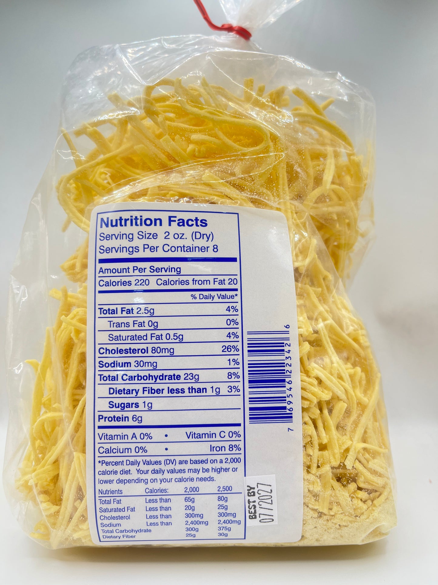 Homemade Fine Noodles