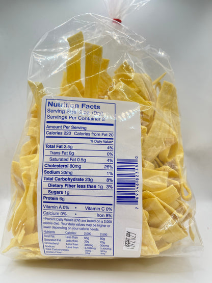 Homemade Extra-Wide Noodles