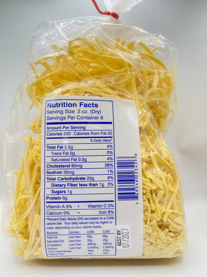 Homemade Fine Noodles
