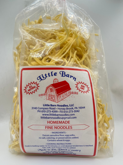 Homemade Fine Noodles