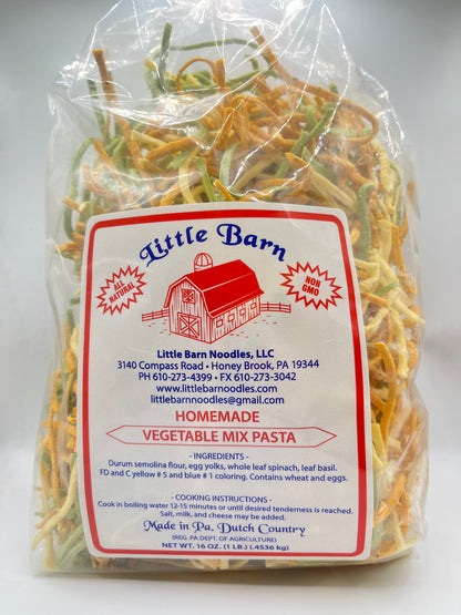 Homemade Vegetable Mix Pasta