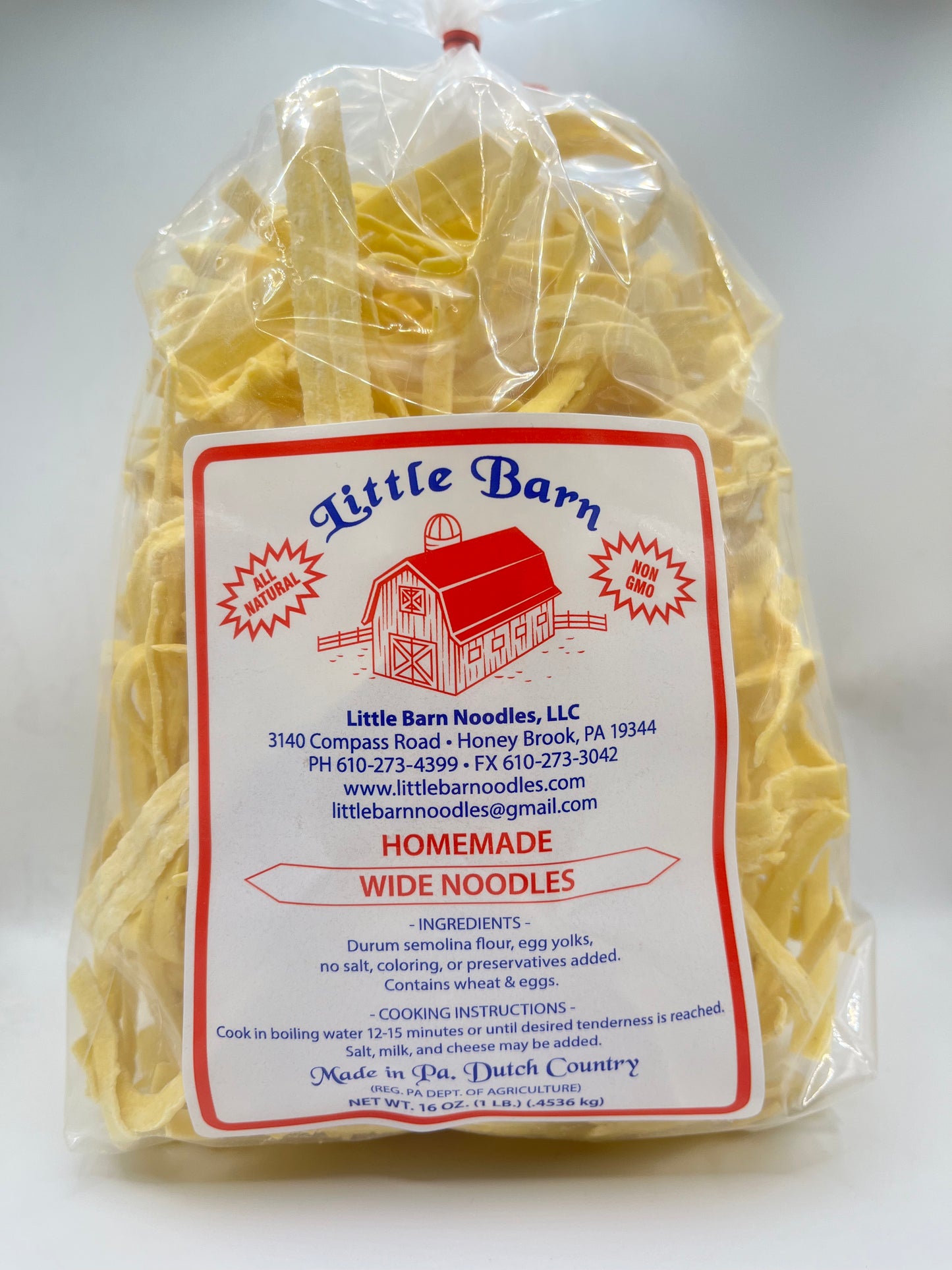 Homemade Wide Noodles